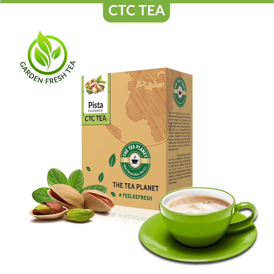 Pista Flavored CTC Tea