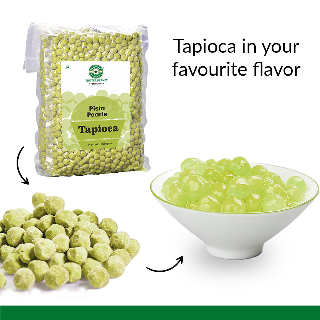 Pista Tapioca Pearls - 500 gms