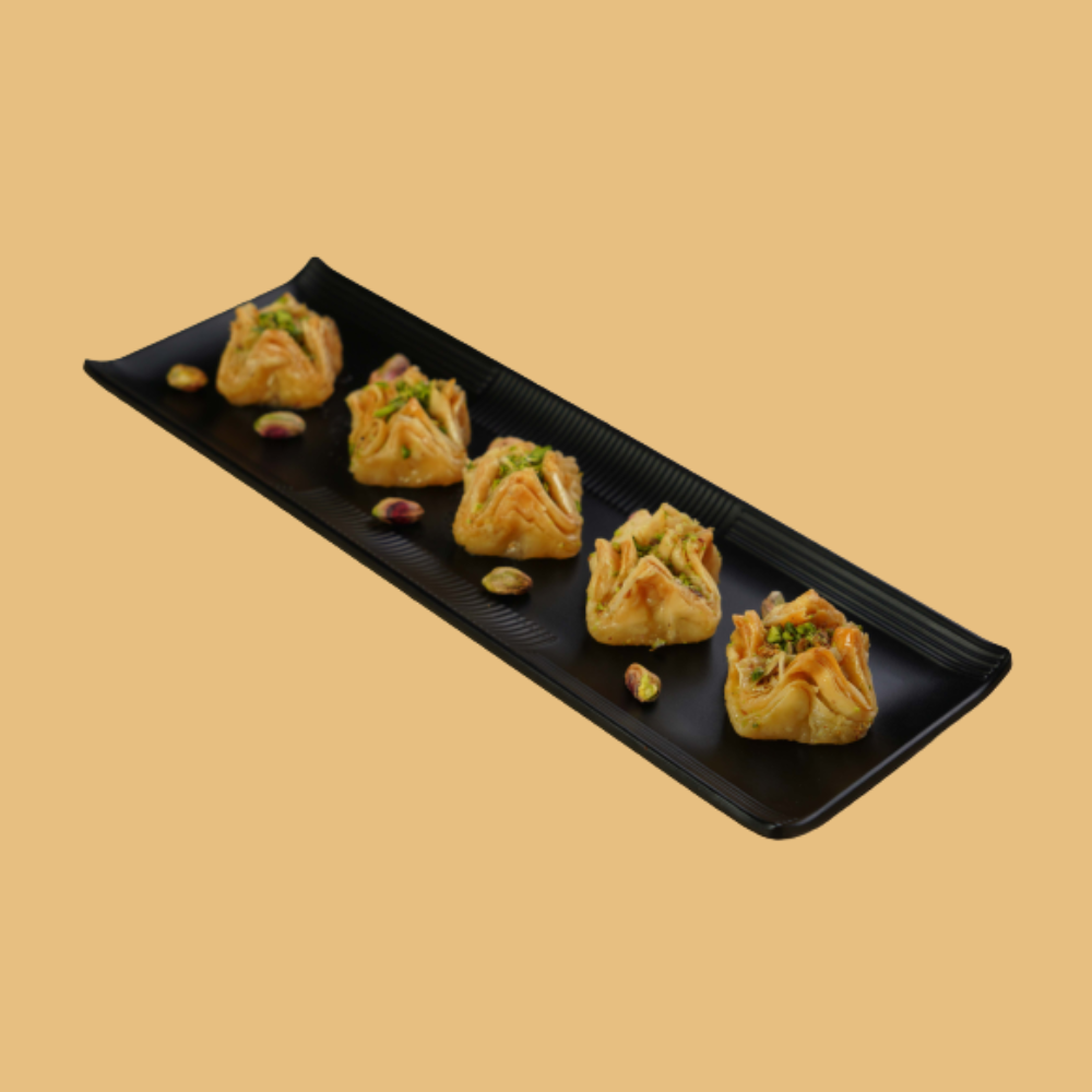 Pyramid Agra Agra Sweets Banjara Pistachio Pyramid Baklava - Veeha Foods