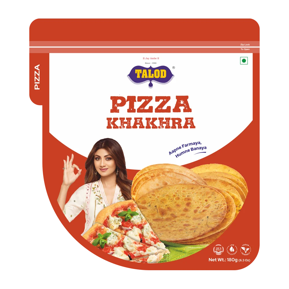 Pizza Khakhra – Healthy & Tasty, 180g