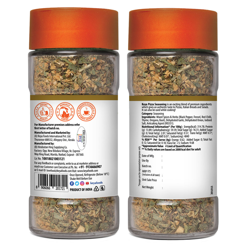 Keya Pizza Seasoning 45g