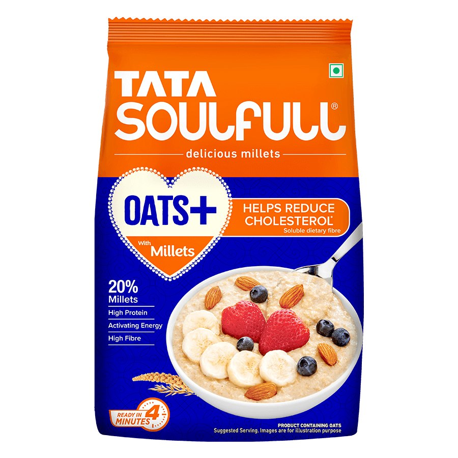 Tata Soulfull Oats+ Millets 900 g + 300 g FREE*