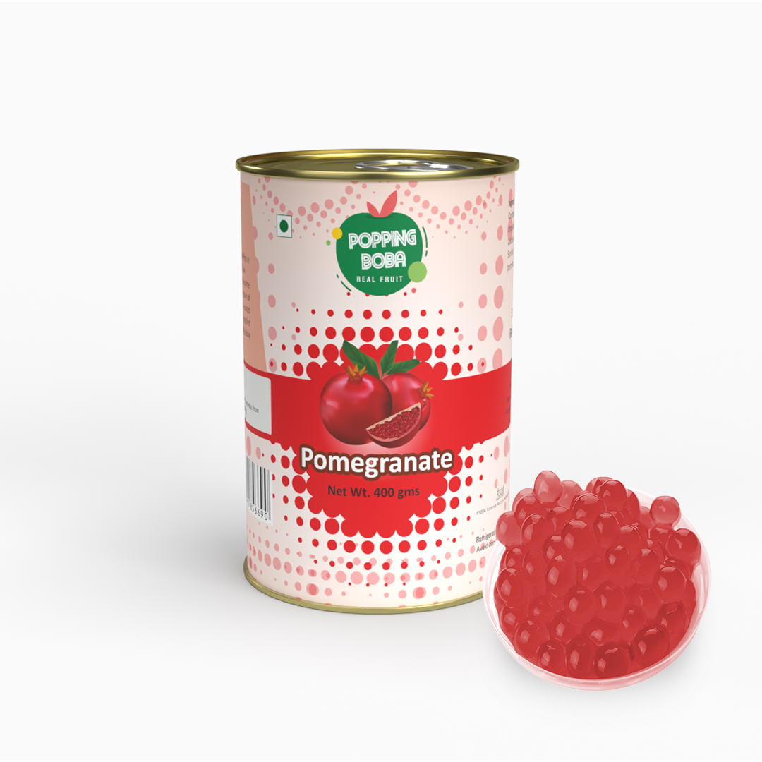 Pomegranate Popping Boba - 400 gms