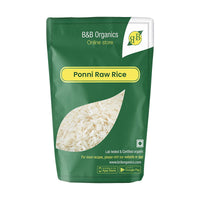 Ponni Raw Rice (Pachai Arisi) - Natural and Chemical Free