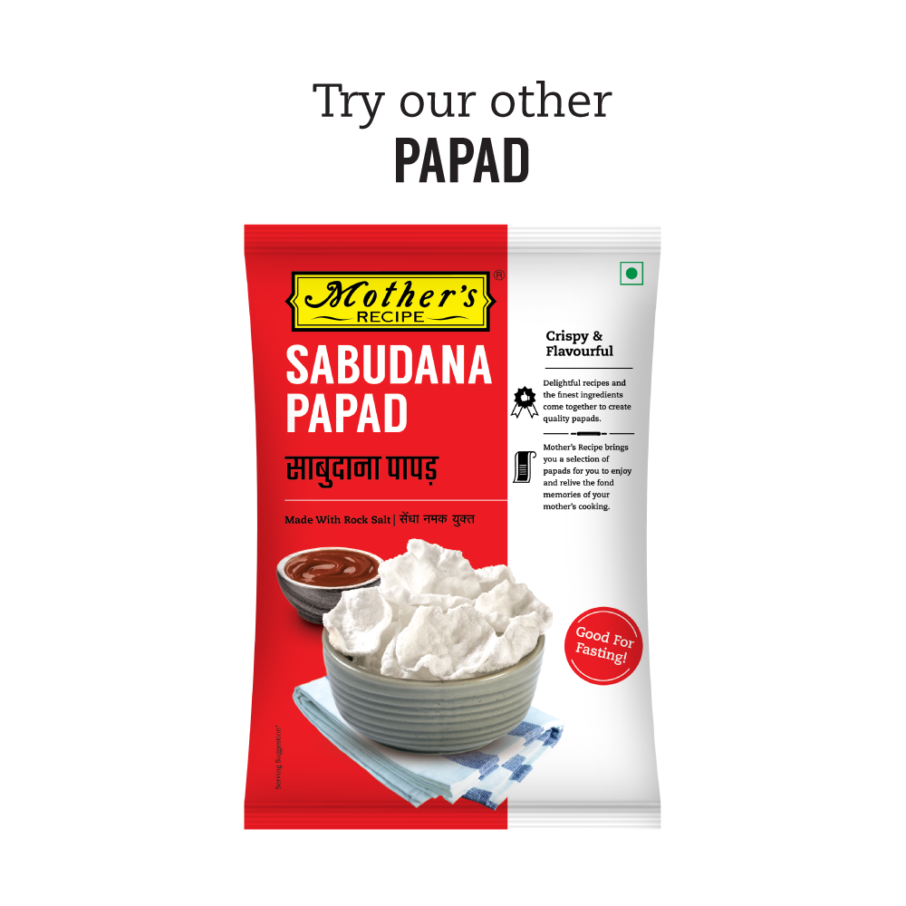 Potato Papad 75 gm (Pack of 6)