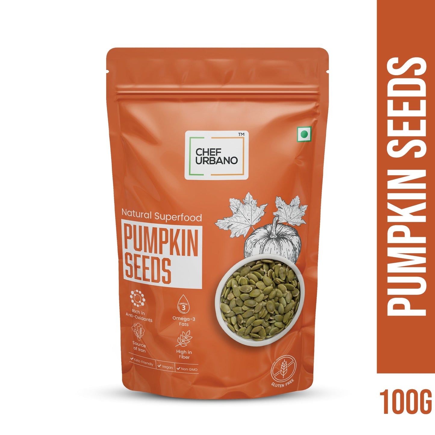 Chef Urbano Pumpkin Seeds 280 Gms