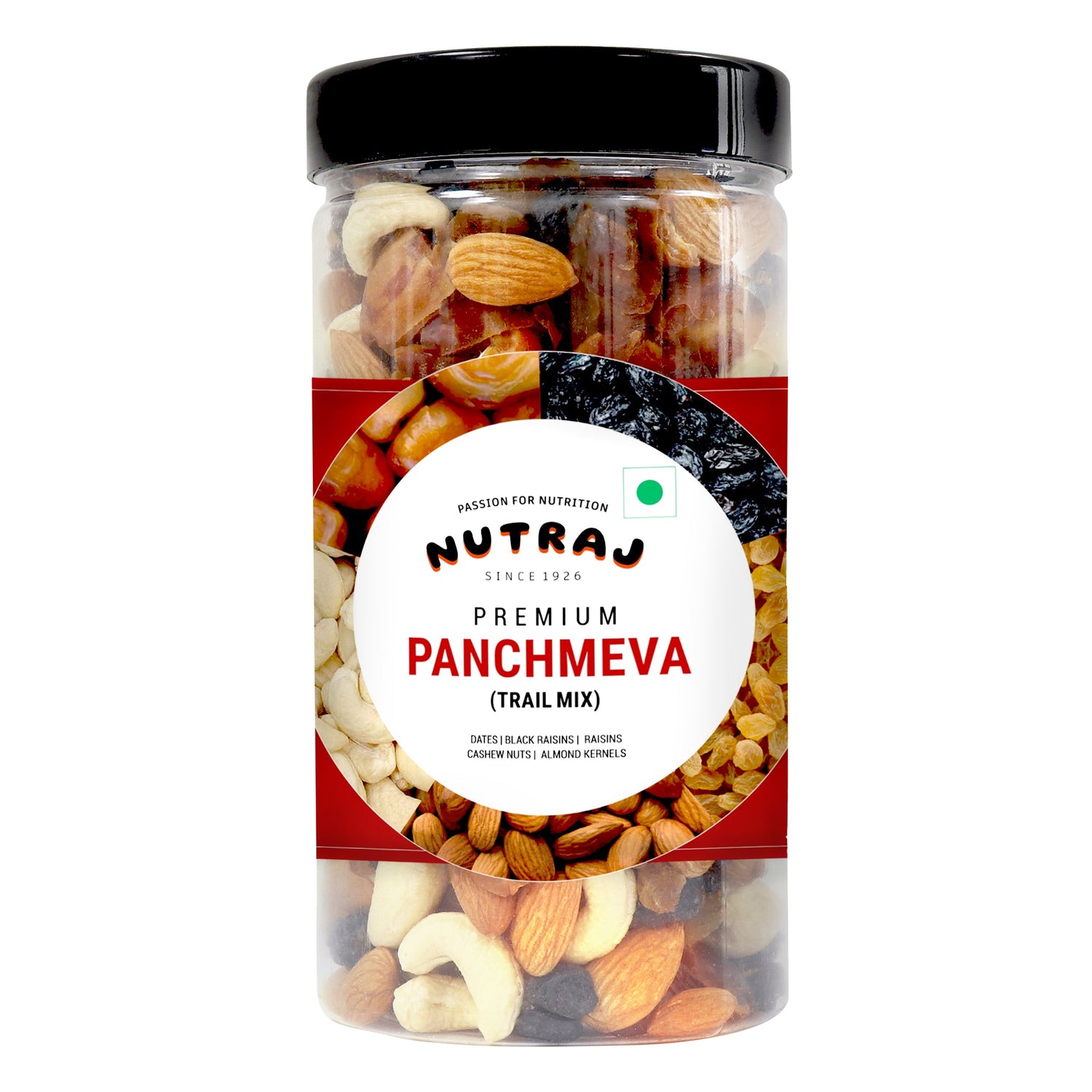 Nutraj Panchmeva Jar 500g Premium Healthy Dry Fruits Mix