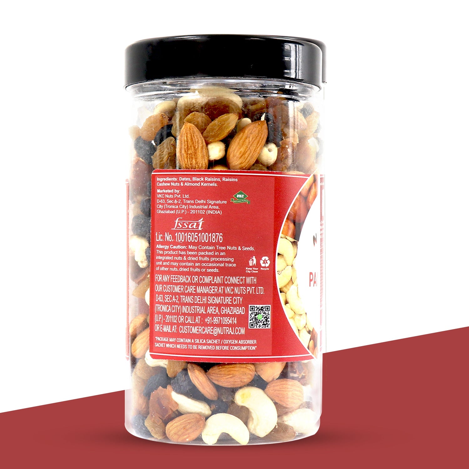 Nutraj Panchmeva Jar 500g Premium Healthy Dry Fruits Mix