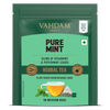 Vahdam Pure Mint Herbal Tea Tisane - 50 Count