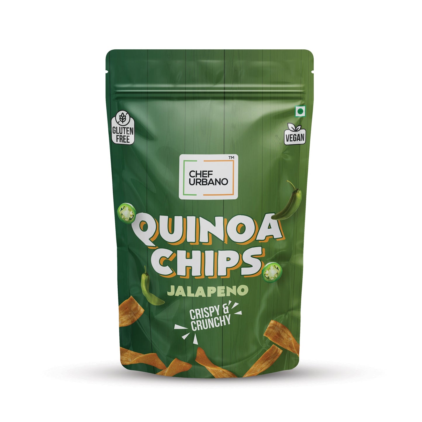 Chef Urbano Quinoa Chips Jalapeno 85g