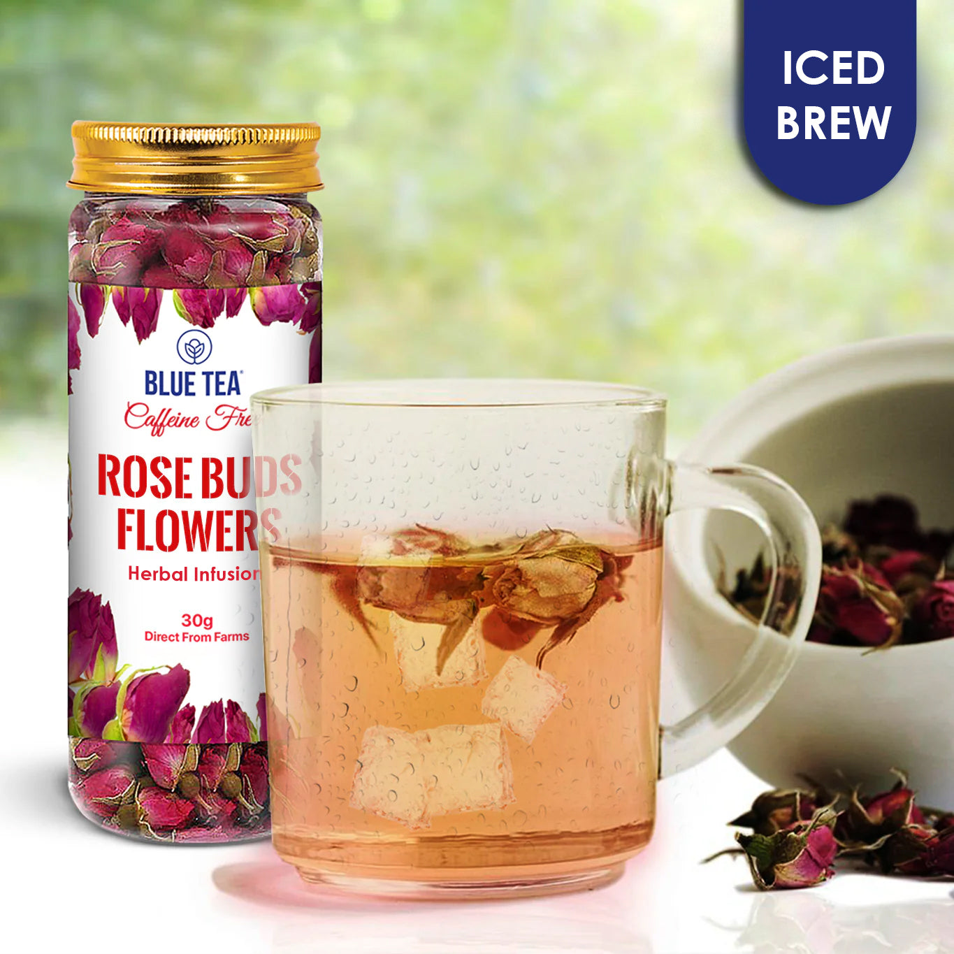 Rose Buds Herbal Infusion - 30g | Pack of 2