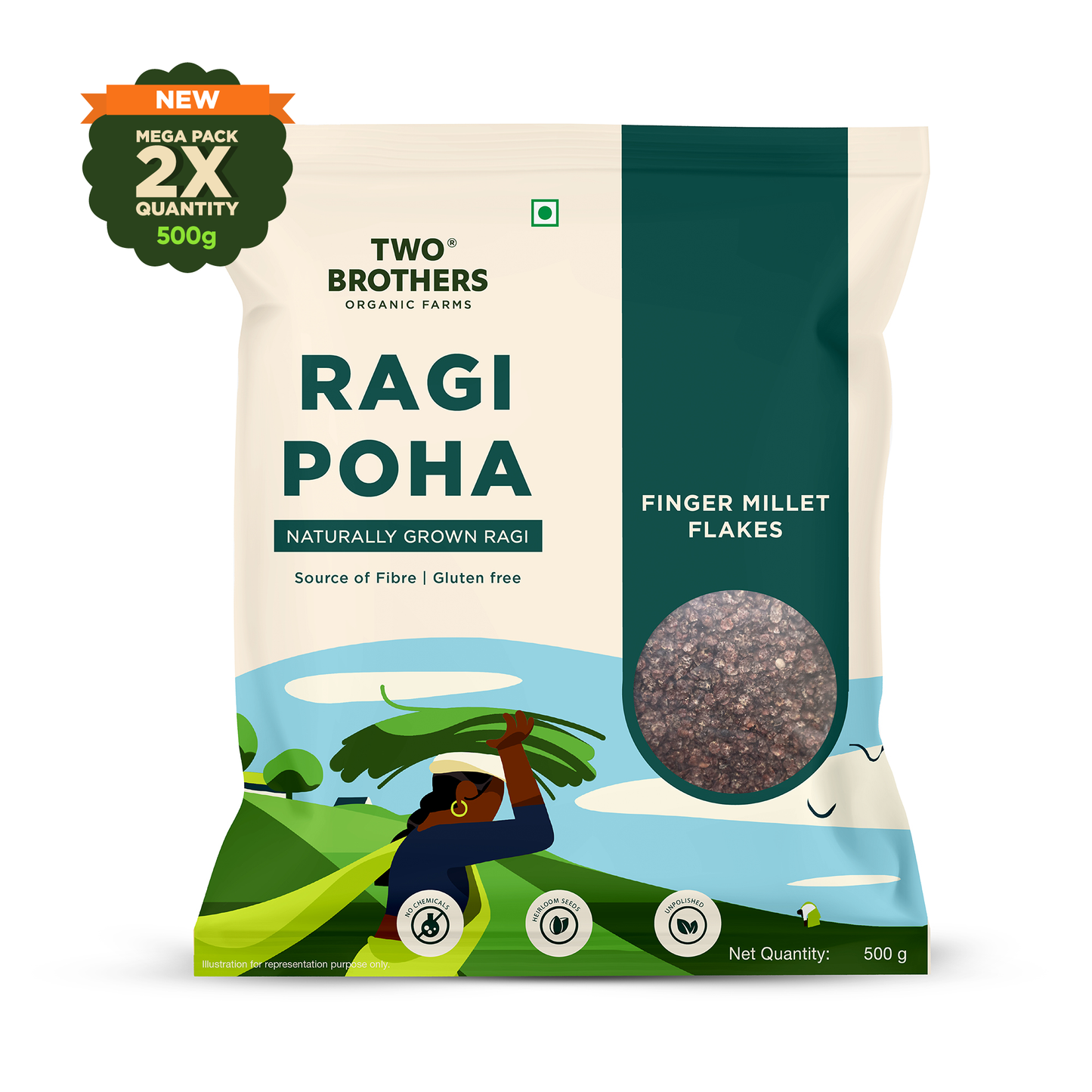 Ragi Poha I Gluten Free