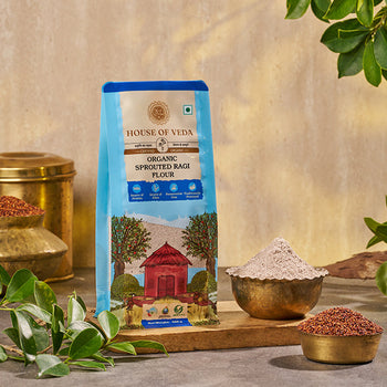 Organic Sprouted Ragi Flour 500g