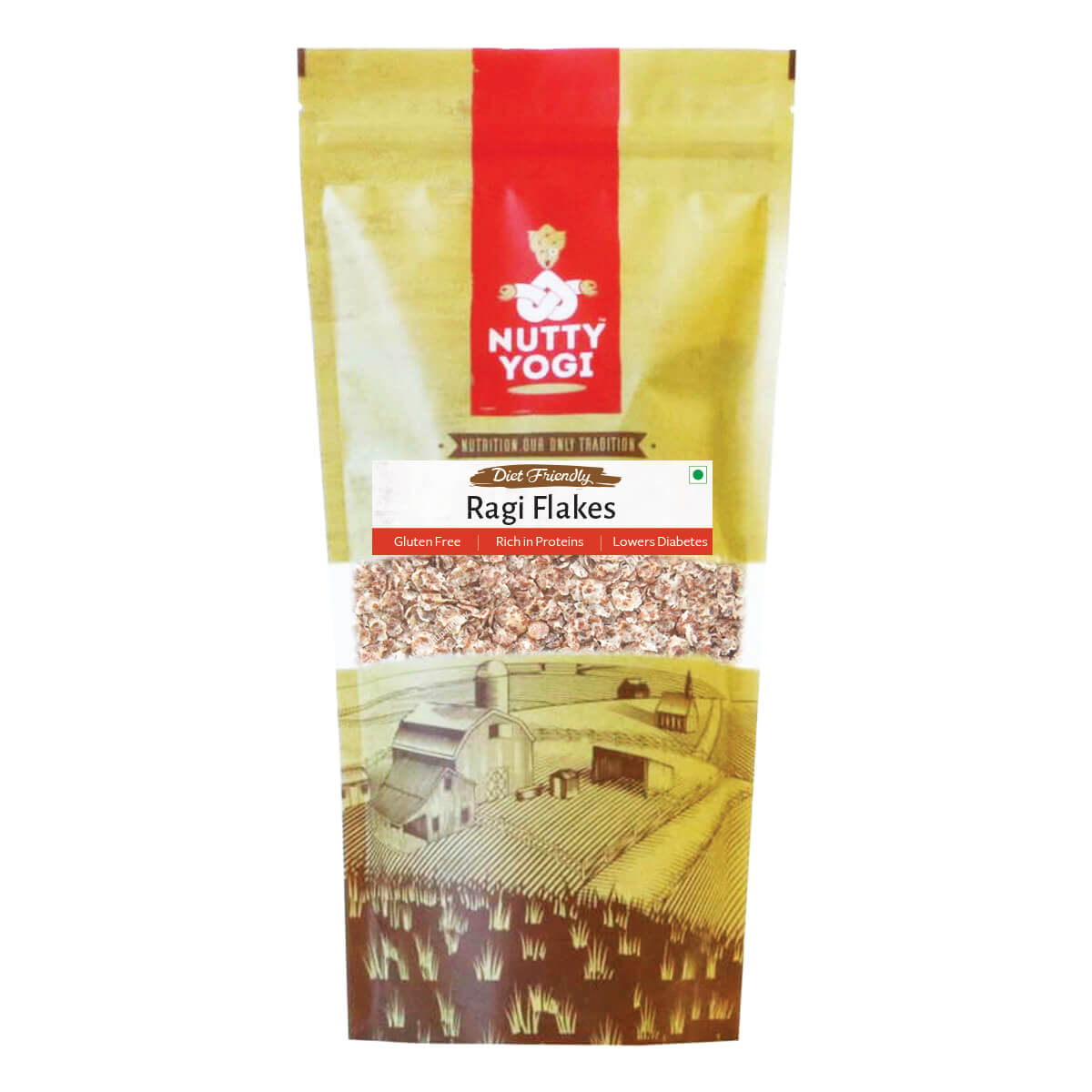 Nutty Yogi Ragi Flakes 400gm