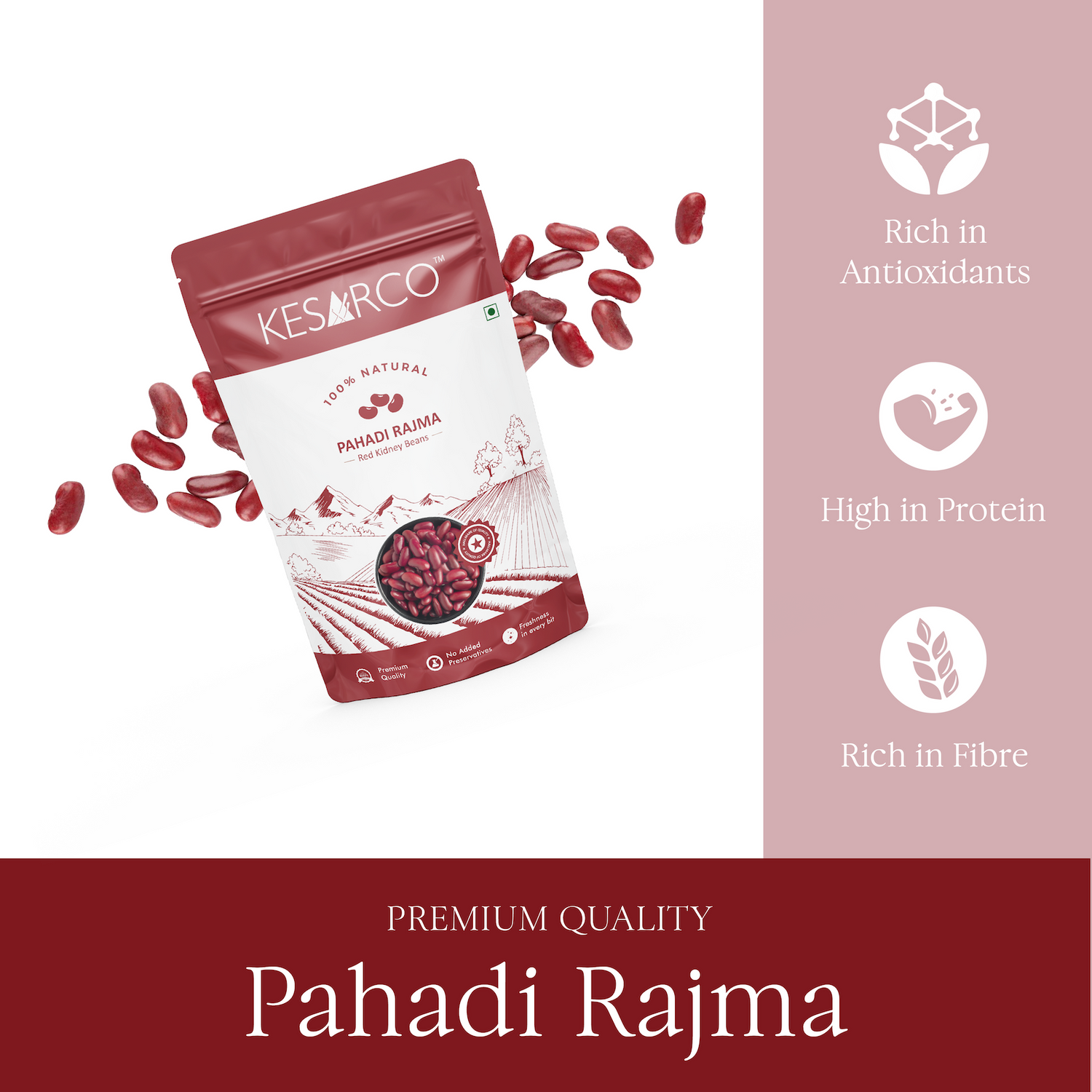 Jammu Rajma, Red Kidney Beans