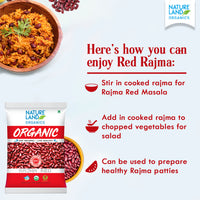 Organic Rajma Red 500 Gm