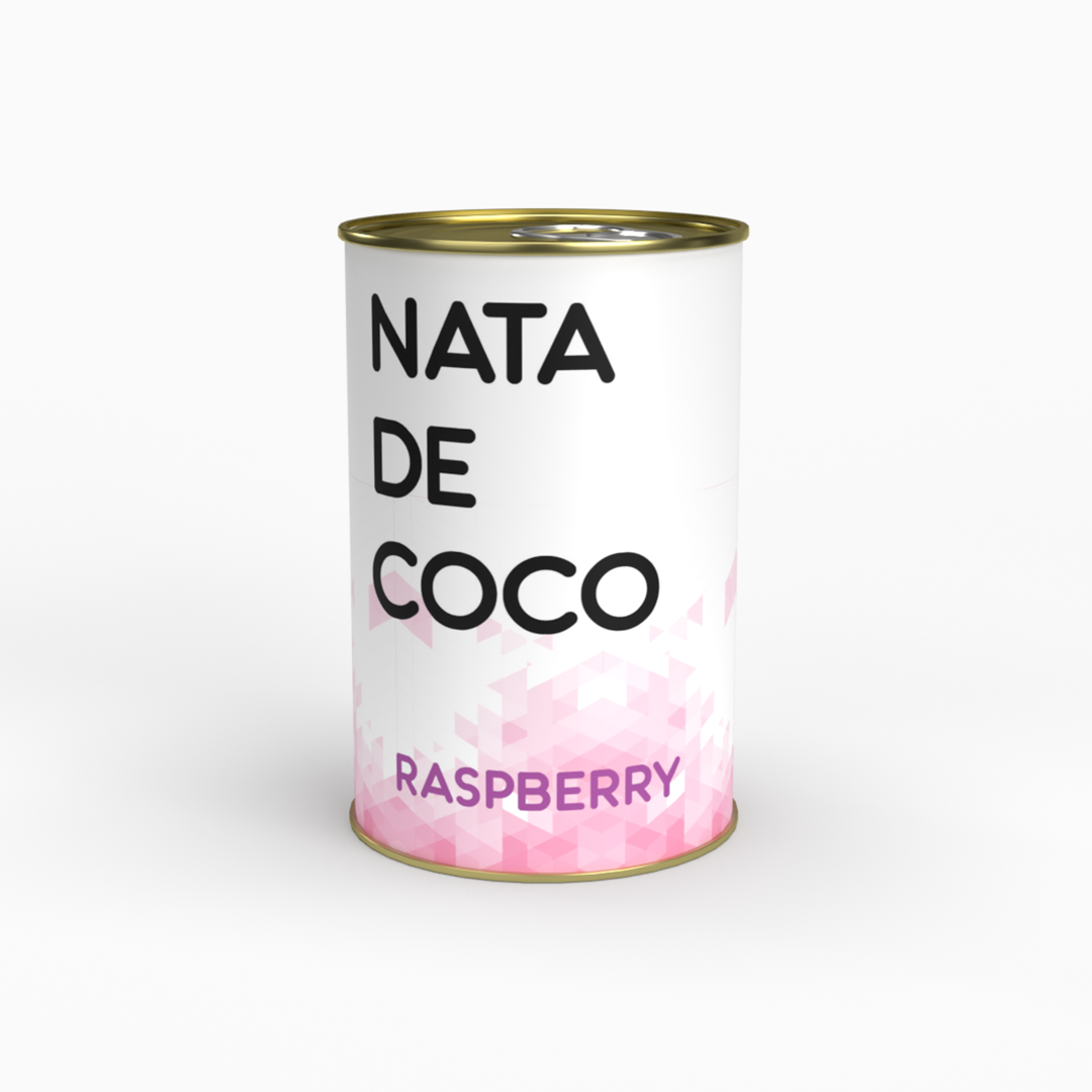 Raspberry Nata De Coco - 400 gms