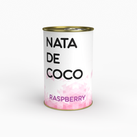 Raspberry Nata De Coco - 400 gms