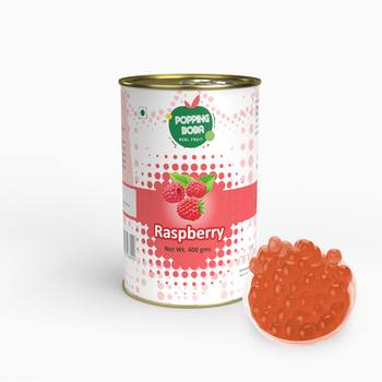 Raspberry Popping Boba - 400 gms