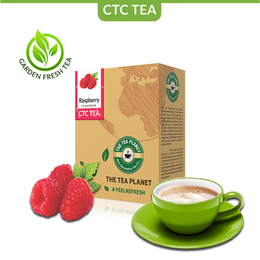 Raspberry Flavored CTC Tea