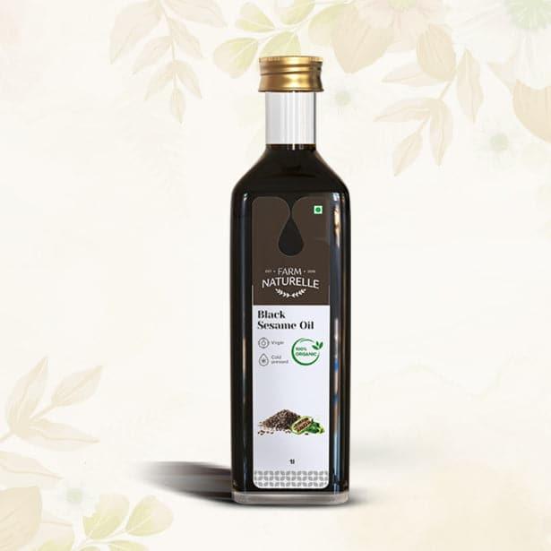 Black Sesame Oil - Wooden Cold Pressed|Til/Gingelly Cooking Oil