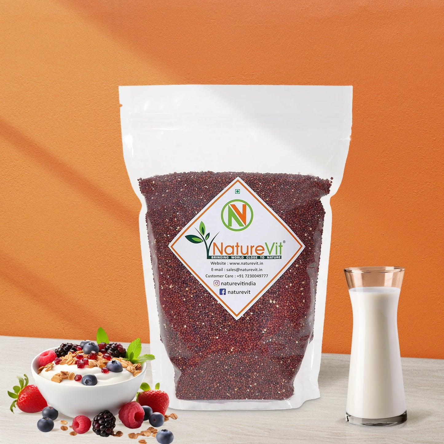 NatureVit Red Quinoa Seeds