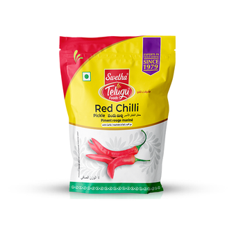 Swetha Telugu Foods Red Chilli Pickle