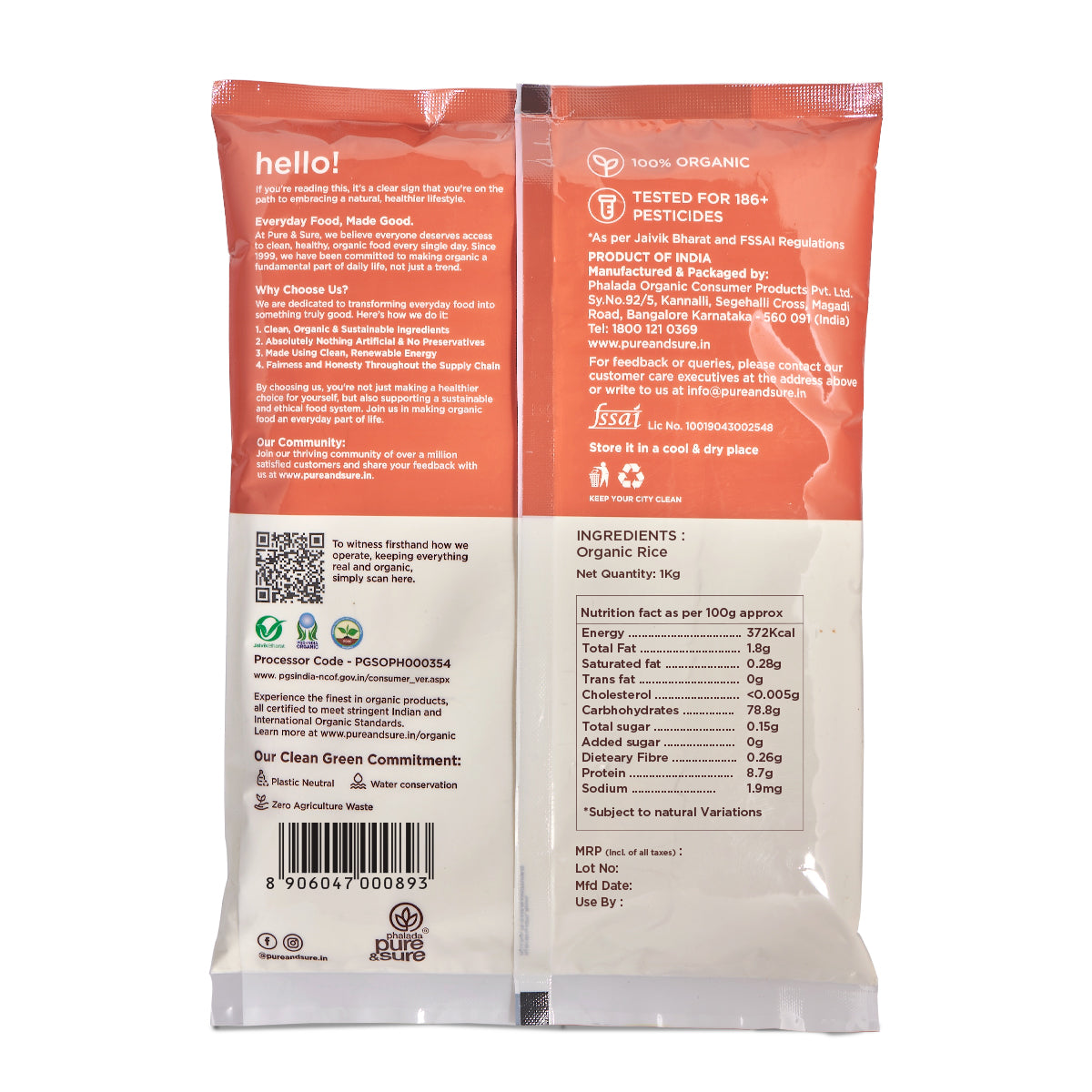 Organic Rice Flour-1kg