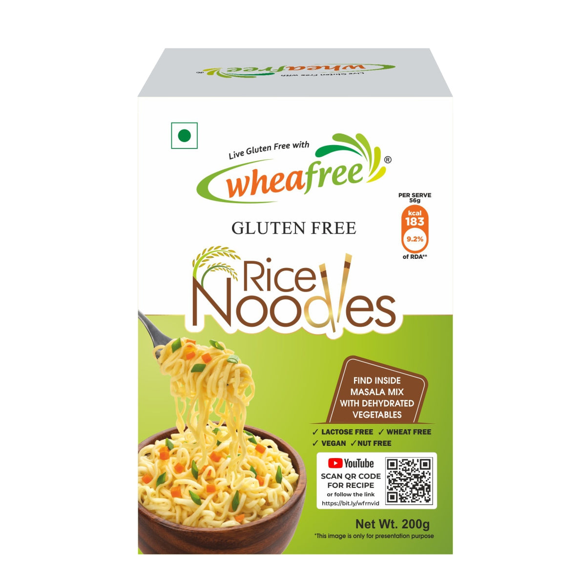 Gluten Free Rice Noodles - (200g)