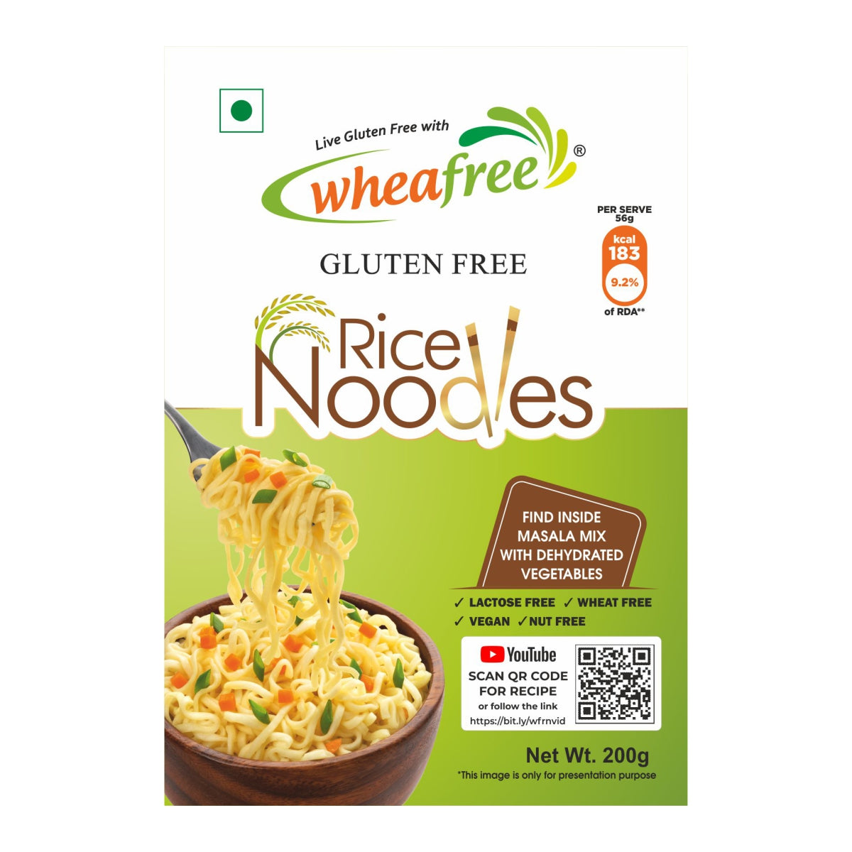 Gluten Free Rice Noodles - (200g)