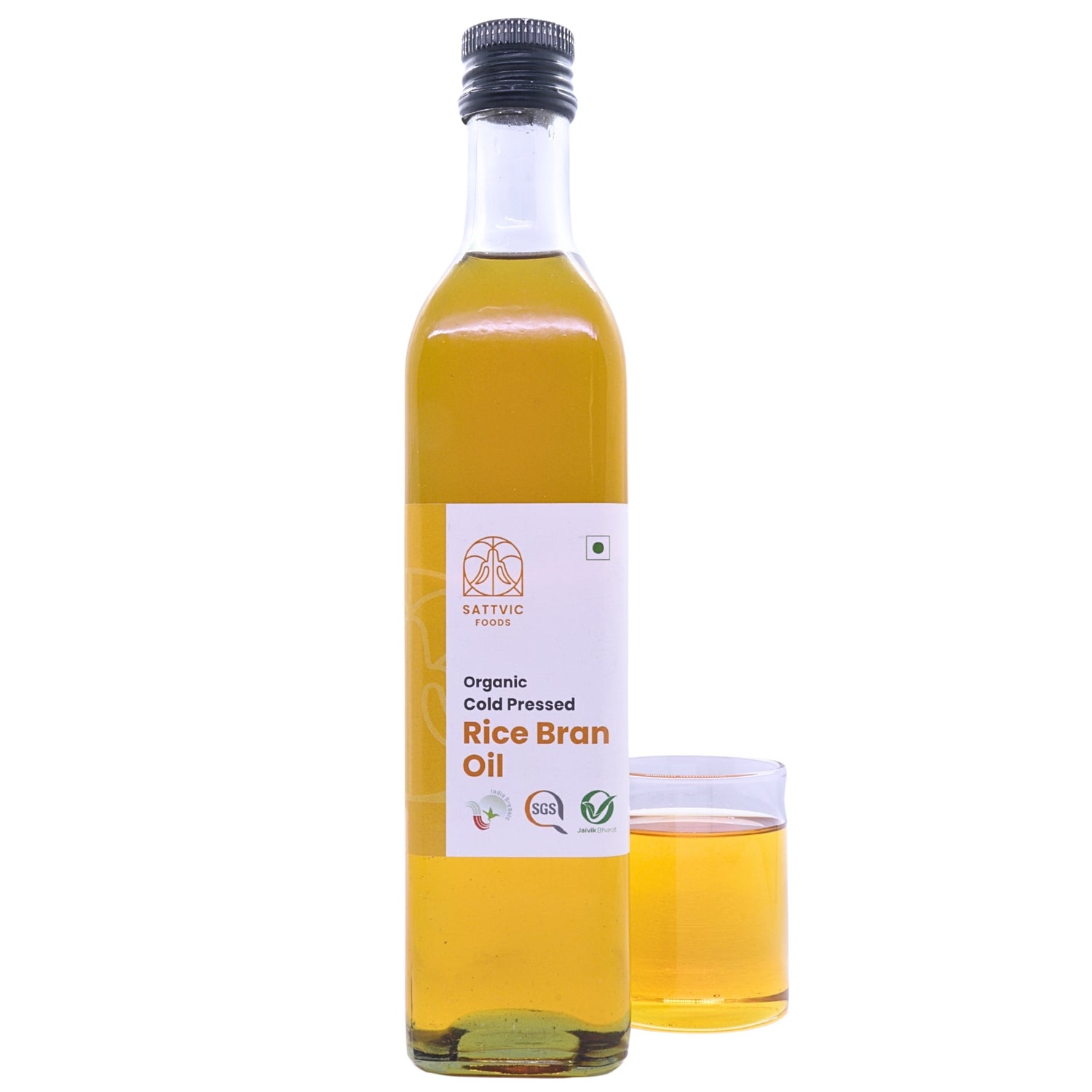 Rice Bran Oil | Organic and Cold-Pressed | Healthy Cooking Oil