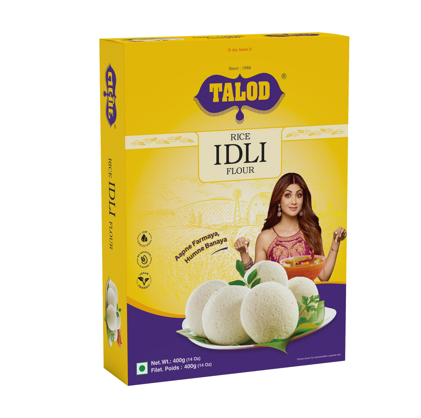 Rice Idli Instant Mix Flour – Healthy & Tasty, Makes 400g