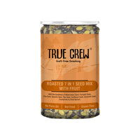 TRUE CREW Roasted  7 in 1 Seed Mix With Fruit Bottle 200 g