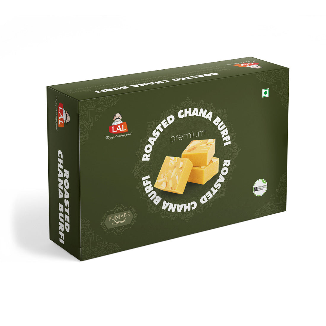 Lal Roasted Chana Burfi - 400gm