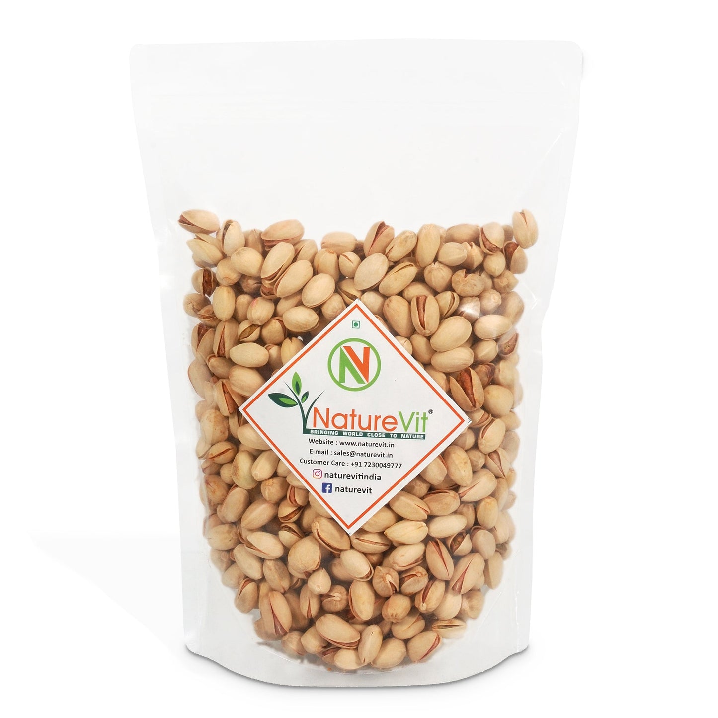 NatureVit Premium California Roasted & Salted Pistachios (Pista)