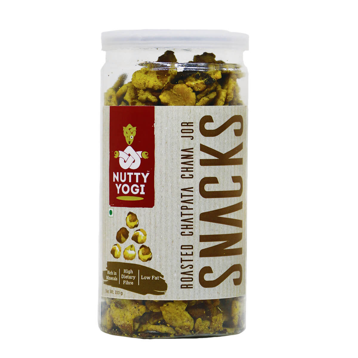 Nutty Yogi Roasted Chatpata Chana Jor 100g