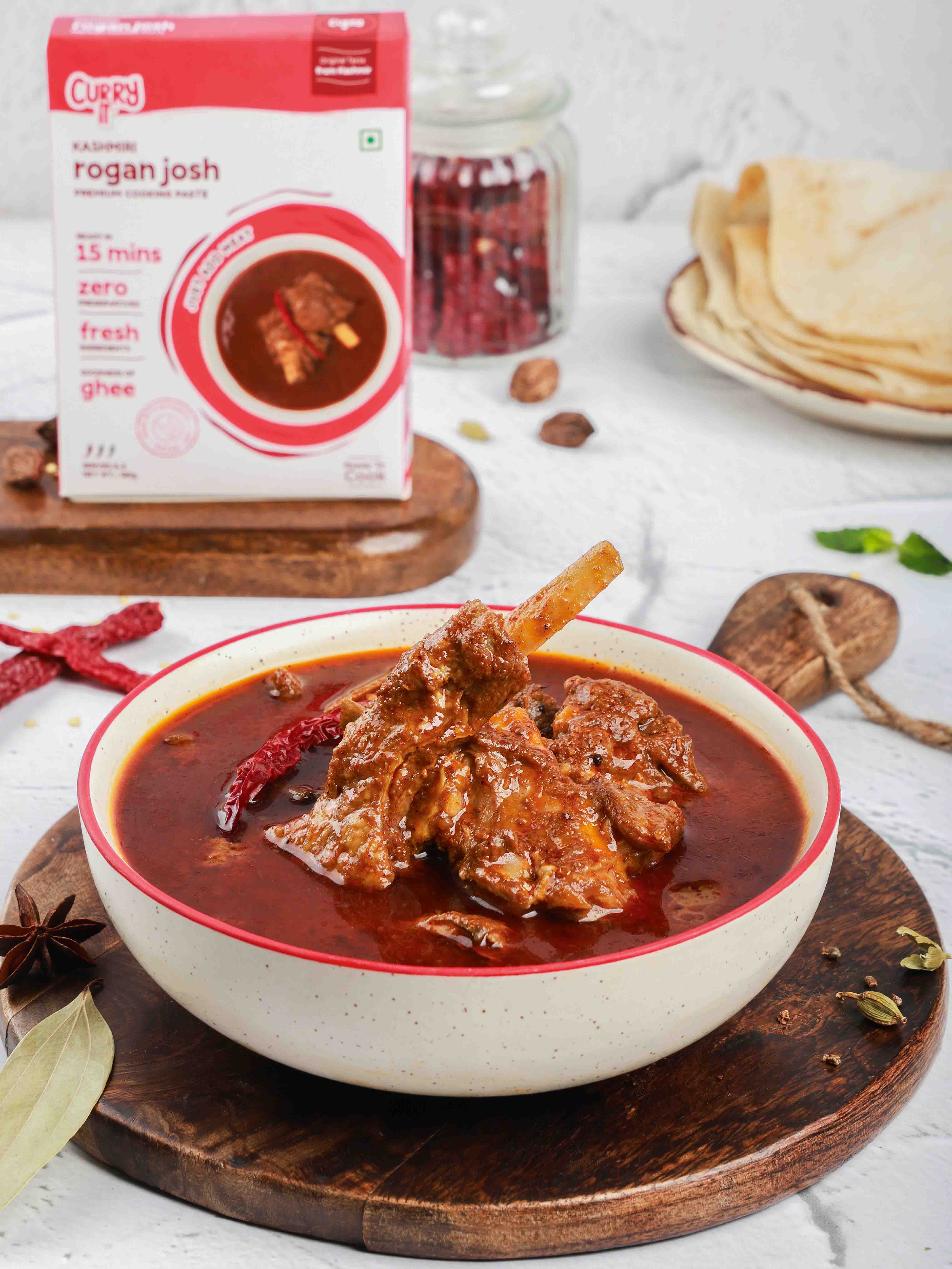 Curryit Kashmiri Rogan Josh - 250 gms - Veeha Foods