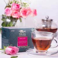 Rose Glow Black Tea Bags / Loose leaves