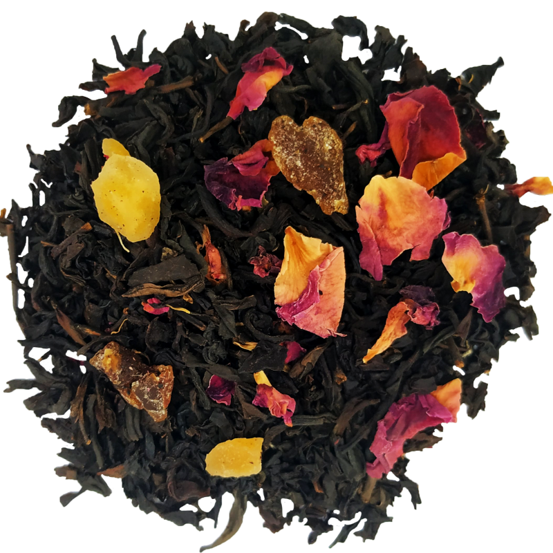 Rose Glow Black Tea Bags / Loose leaves