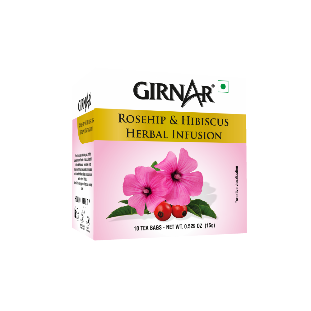 Girnar Rosehip & Hibiscus Herbal Infusion