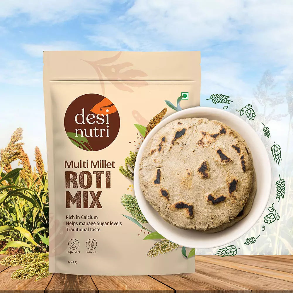 Multi Millet Roti Mix - 450g