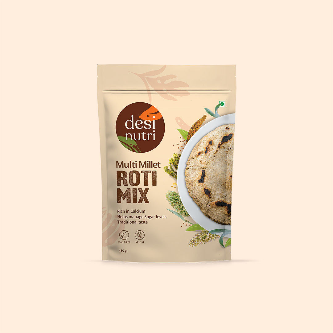 Desinutri Foods Multi Millet Roti Mix - 450 gms – Veeha Foods