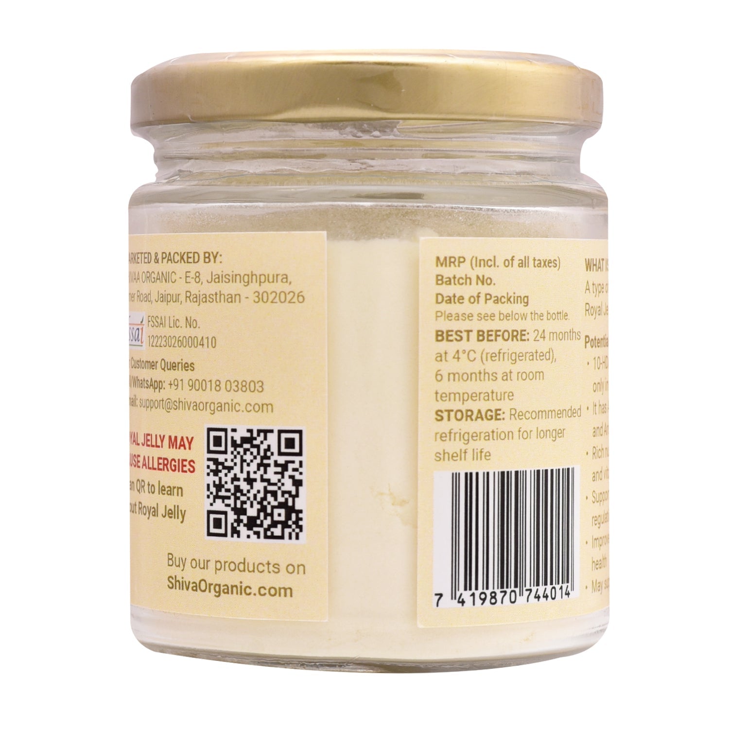 Royal Jelly Powder - Freeze Dry 10-HDA:6%