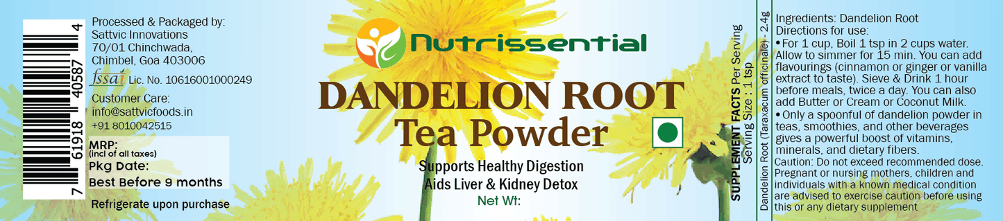 Dandelion Root Powder