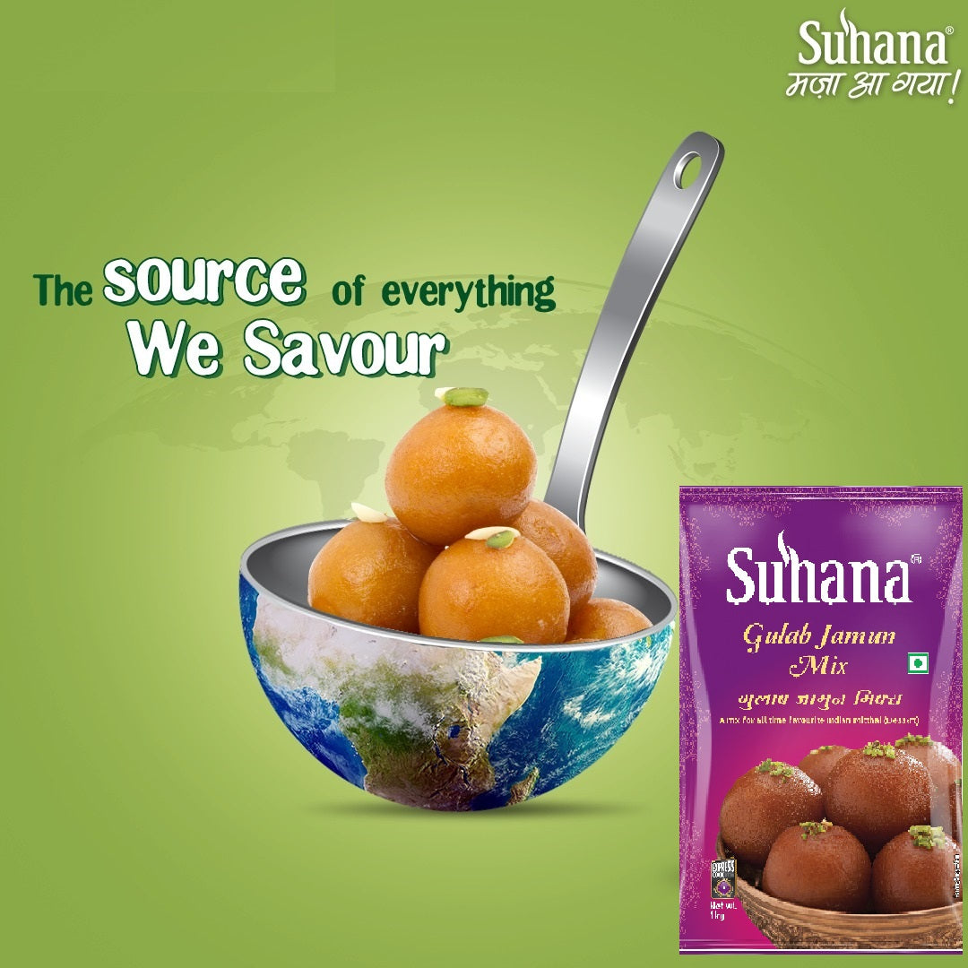 Suhana Gulab Jamun Instant Mix Pouch