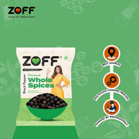 Zoff Whole Black Pepper | Kali Mirch | Naturally Processed