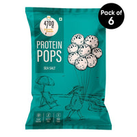 Protein Pops, Sea Salt Pouch (Pack of 6, 26g)