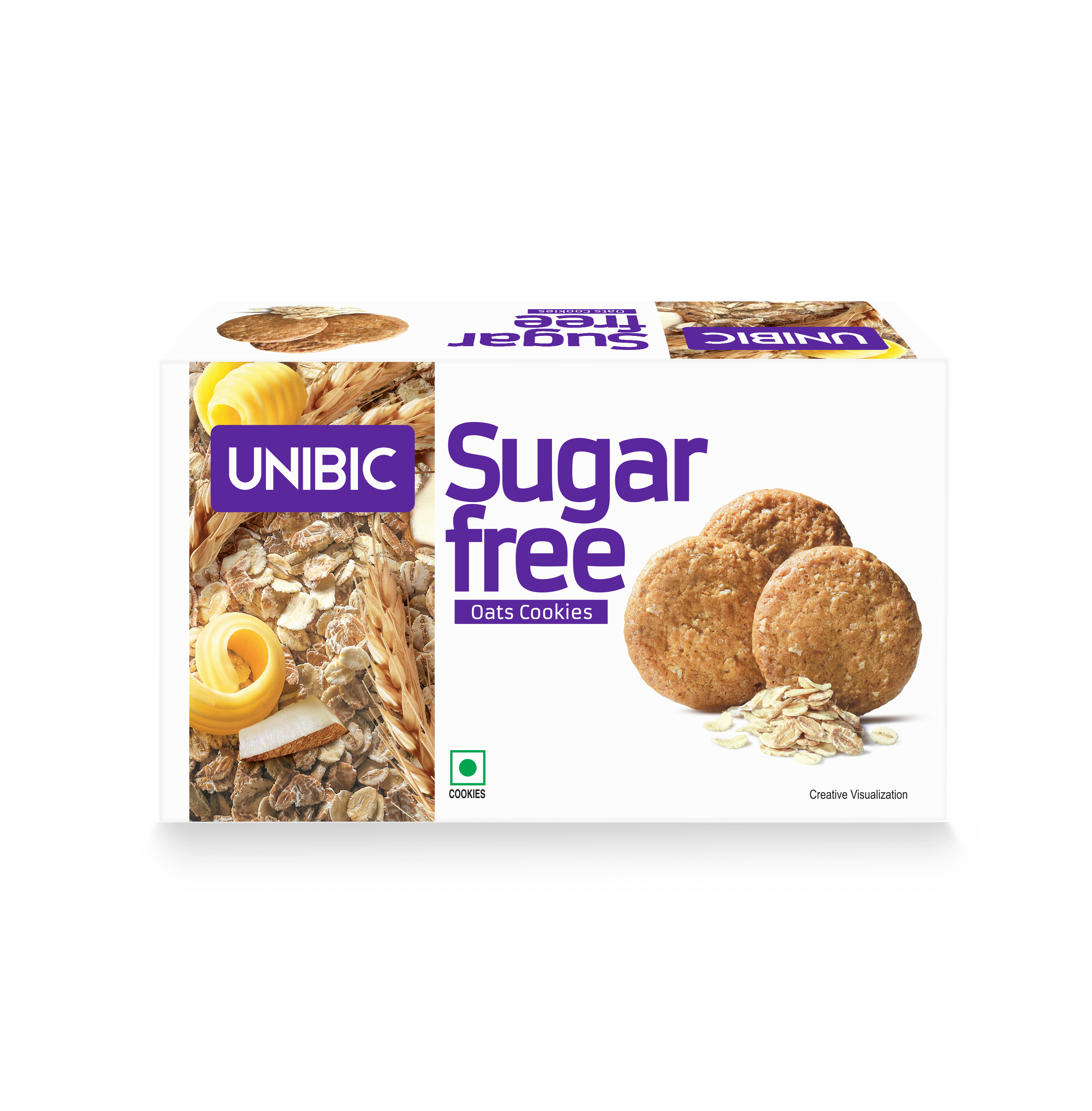 UNIBIC : Sugar Free Oats Cookies, 225g