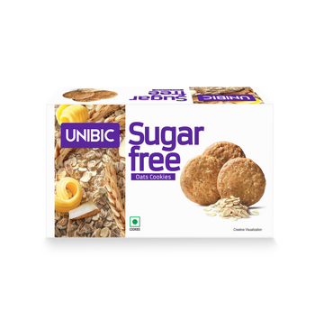 UNIBIC : Sugar Free Oats Cookies, 225g