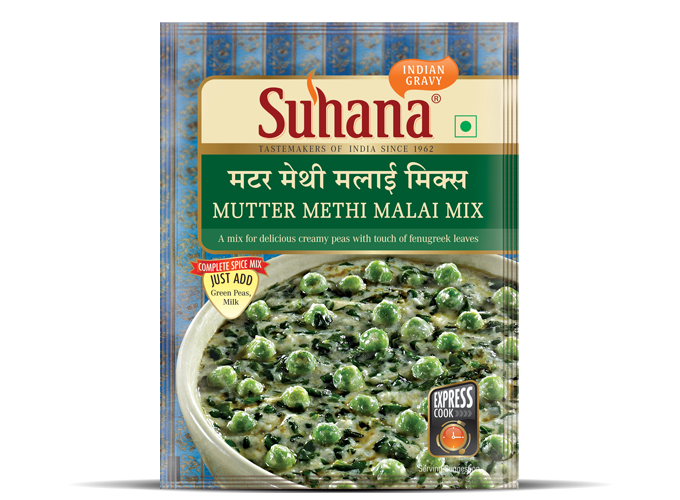 Suhana Mutter Methi Malai Spice Mix Pouch